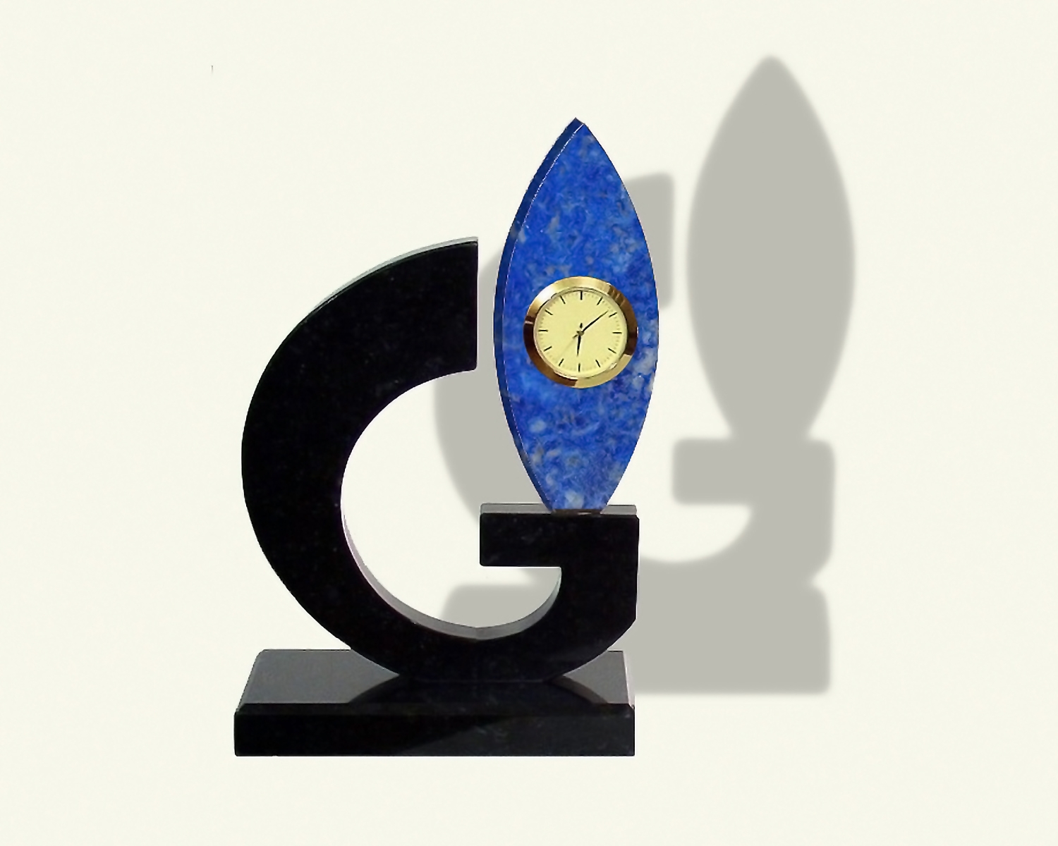 Корпоративный сувенир часы «Логотип Газпром».